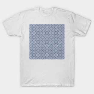 Geo Squares Navy Blue 2 T-Shirt